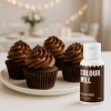 Barwnik olejowy do mas tłustych kremu czekolady brązowy chocolate colour mill 20ml