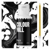 BARWNIK OLEJOWY DO MAS TŁUSTYCH KREMÓW CZEKOLADY CZARNY colour mill 20ml świeczka w prezencie