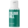 Barwnik olejowy do mas tłustych kremu czekolady zielony emerald colour mill 20ml