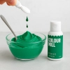 Barwnik olejowy do mas tłustych kremu czekolady zielony emerald colour mill 20ml