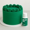 Barwnik olejowy do mas tłustych kremu czekolady zielony emerald colour mill 20ml