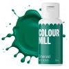 Barwnik olejowy do mas tłustych kremu czekolady zielony emerald colour mill 20ml