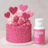 Barwnik olejowy do mas tłustych kremu czekolady różowy hot pink colour mill 20ml