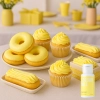 Barwnik olejowy do mas tłustych kremu czekolady żółty lemon colour mill 20ml