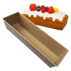 Blacha do pieczenia forma keksówka wąska długa do chleba ciasta 35x11 cm