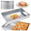 Blacha do pieczenia forma do ciasta zapiekanek prostokątna non stick duża