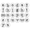 Foremki wykrawacze do lukru Alfabet litery
