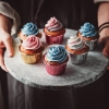 PAPILOTKI DO MUFFINEK foremki na babeczki DEKORACJE urodziny SREBRNY 20szt