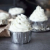 PAPILOTKI DO MUFFINEK foremki na babeczki DEKORACJE urodziny SREBRNY 20szt