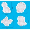 Foremki wykrawacze dinozaury do ciastek 4 szt