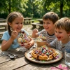 Posypka na tort 50g drażetki kolorowe z czekoladą lentilki na lody gofry