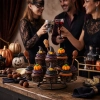 Figurki na tort 9 sztuk dynia miotła kapelusz cukrowy dekoracje halloween