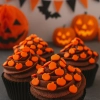 Posypka cukrowa na tort dynia halloween dekoracje na babeczki 100g