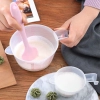 Miarka kuchenna kubek plastikowy dzbanek pojemnik z miarką 1L