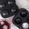 Forma silikonowa do kul lodowych pojemnik kule do drinków napoi