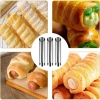 Foremki do rurek cannoli forma rurki do kremu ciastek 12,5 cm 10 szt