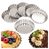 Foremki do pieczenia babeczek tartaletek 6 sztuk korpusy do ciastek 9 cm