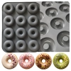 Forma silikonowa donut foremka na babeczki do oponek pączki z dziurką