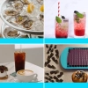 Forma silikonowa do kostek lodu kostkarka na lód foremka mini kostki napój drink