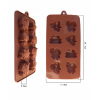 Forma silikonowa do czekolady praliny lodu żabka pszczółka motyl mix