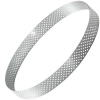 Foremka do tartaletek forma perforowana do pieczenia tarty ring rant średnica 26 cm wysokość 2 cm