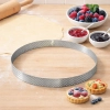 Foremka do tartaletek forma perforowana do pieczenia tarty ring rant średnica 26 cm wysokość 2 cm