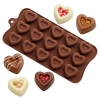 Forma silikonowa do czekolady na żelki serca serduszka praliny walentynki