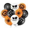 Balony halloween lateksowe ozdoby dekoracje halloween pająk dynia pajęczyna kościotrupy 10szt