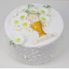 Dekoracja Hostia z kielichem cukrowa na tort komunia