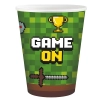 Kubeczki kolorowe jednorazowe minecraft game on 6x