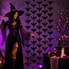 Kurtyna dekoracyjna 200x100cm nietoperz halloween ścianka tło do zdjęć