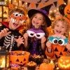 Maska halloween maski dla dzieci 3 sztuki monster potwory ozdoby halloween