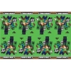 Obrus foliowy minecrafr piksele gra tnt dekoracje urodzinowe 180x120cm