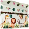 Obrus na stół foliowy dekoracje urodzinowe safari zwierzęta ozdoby na stół 274x132 cm