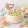 Posypka ozdoby na tort bezy kolorowe beziki dekoracje urodzinowe 65g