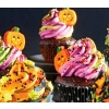 Posypka cukrowa HALLOWEEN czaszka duszek perełki ozdoby na tort dekoracje na babeczki mix 35g