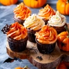 Posypka cukrowa HALLOWEEN czaszka duszek perełki ozdoby na tort dekoracje na babeczki mix 35g