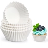 Papilotki foremki do muffinek białe na babeczki dekoracje urodzinowe 100szt