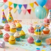 Papilotki do muffinek mini 100szt foremki papierowe do cake pops kolorowe