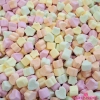 Posypka cukrowa 50g chrupiące mini pianki marshmallows kolorowe na babeczki