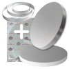 Podkład pod tort styrodur srebrny gruby 34cm