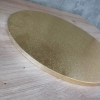 Podkład pod tort 38 cm gruby złoty podkładka pod tort trwały sztywny