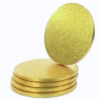 Podkład pod tort 25 cm gruby złoty podkładka pod tort trwały sztywny