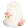 Podkład pod tort 36 cm gruby srebrny podkładka pod tort trwały sztywny duży