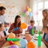 Pompka do balonów do pompowania balonów ręczna urodziny roczek wesele