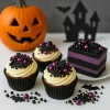 Posypka cukrowa na tort halloween nietoperz perełki na babeczki 50g