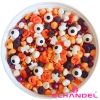 Posypka na tort 50g beziki dynia duszki mix halloween dekoracje cukrowe na babeczki