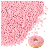 Posypka cukrowa na tort serce serduszka na walentynki różowe 3mm 1kg