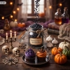 Posypka na tort 50g beziki perełki makaroniki halloween dekoracje na babeczki