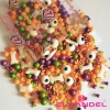 Posypka na tort 50g oczy kość perełki mix halloween dekoracje na babeczki